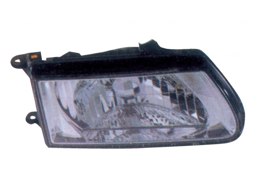 RODEO/PASSPORT 00-02 Left Headlight Assembly With Chrome INSIDE