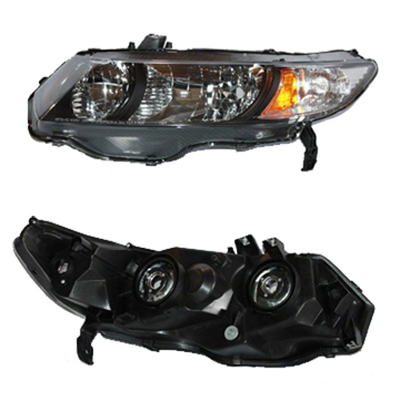 CIVIC 09-11 Left Headlight Assembly Coupe With CLEAR SIGNAL NS