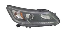 ACCORD 13-15 Right Headlight Assembly Sedan 4 CylinderL With BULB TYPE