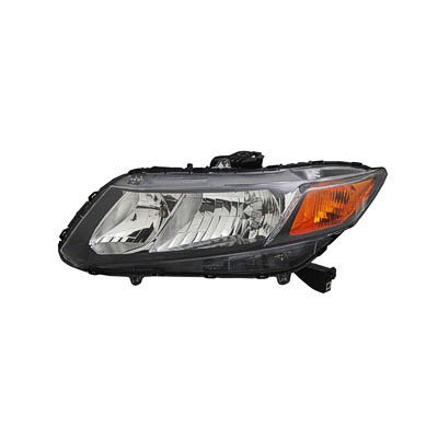 CIVIC 12 Left Headlight Assembly Sedan/Coupe Exclude Hybrid 