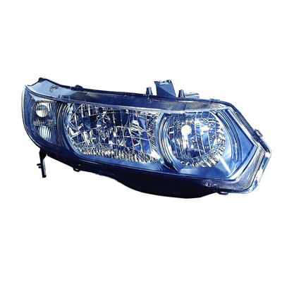 CIVIC 06-08 Right Headlight Assembly Coupe 1 8LT With AMBER SIG