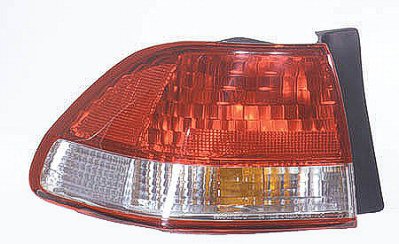 ACCORD 01-02 Left TAIL LAMP Assembly Sedan ON BODY