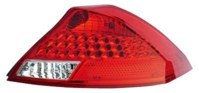 ACCORD Coupe 06-07 Right TAIL LAMP Assembly With Black TRIM