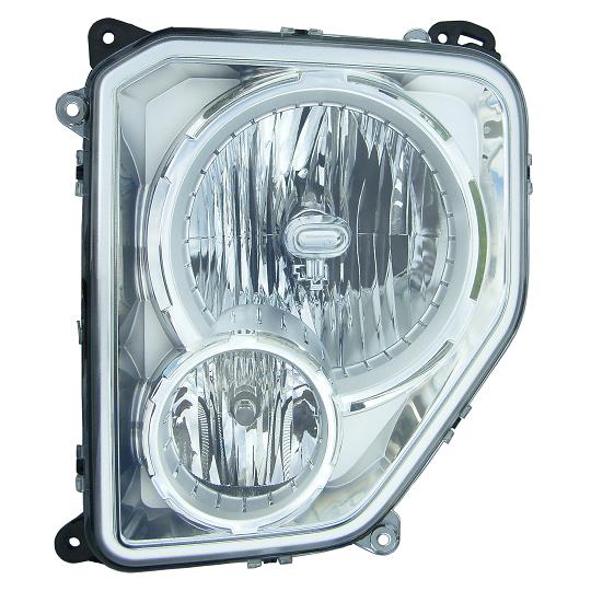 LIBERTY 08-09 Left Headlight Assembly With FOG WithoutVEL BULB