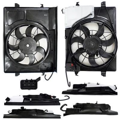 FORTE 10-13 COOLING FAN Assembly With AUTOMATIC TRAN