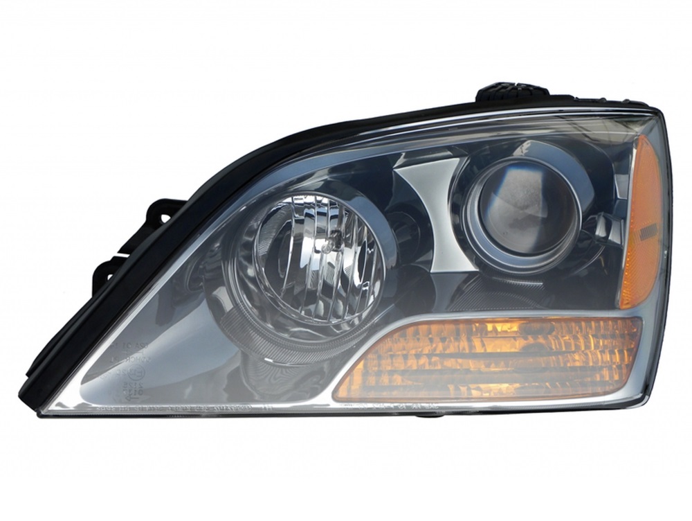 SORENTO 07 Left Headlight Assembly Without SPORT Package
