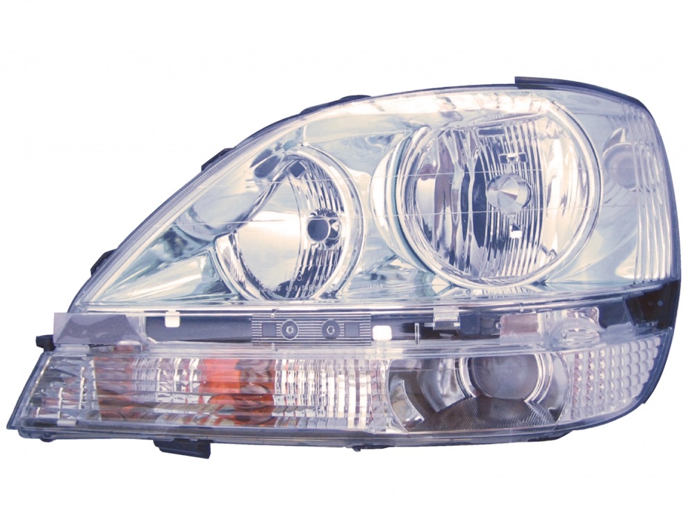 RX300 01-03 Right Headlight Assembly HALOGEN Without HID