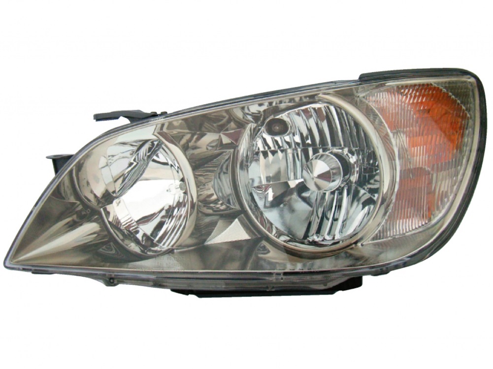 IS300 01-04 Left Headlight Assembly HID Without SPORT Package Chrome