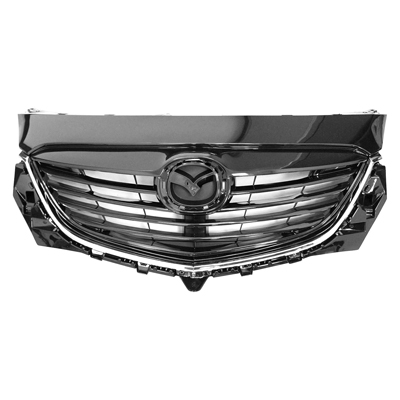 CX-9 13-15 Grille Assembly Black With Chrome Molding