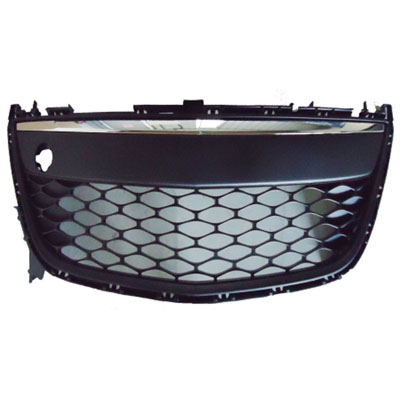 CX-7 10-12 Front Bumper Grille Without FOG H Chrome/Black