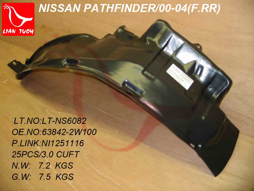 PATHFINDR 99-04 Right Front Rear SECTION FENDER LINER