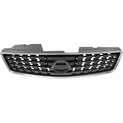 SENTRA 08-09 Grille SIL/Black/With Chrome 2 0LT Without F