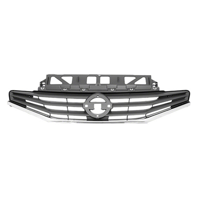 VERSA NOTE 14-17 Grille Gray With Chrome Molding HB