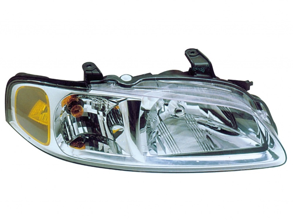SENTRA 02-03 Right Headlight Assembly With Chrome BEZEL GXE/XE N