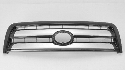 TUNDRA 03-06 Grille REG/ACCESS Black With Chrome MOLD