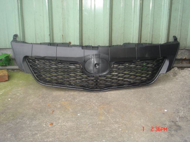 COROLLA 09-10 UPPER Grille Black CE/LE/S/SRX AL