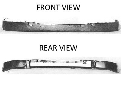 4RUNNER 99-02 Front Bumper Chrome Without FLARE HOLE