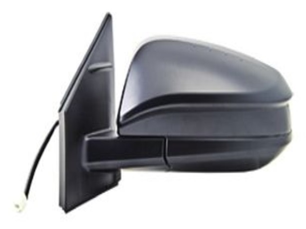 RAV4 13-15 Left Mirror Power N Heated Without SIGNAL Black