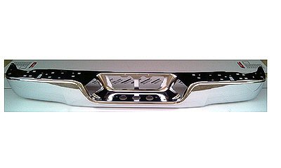 TUNDRA 07-13 Rear Bumper FACE Chrome Without Sensor