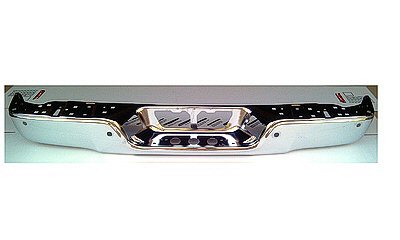 TUNDRA 07-13 Rear Bumper FACE Chrome With Sensor Hole