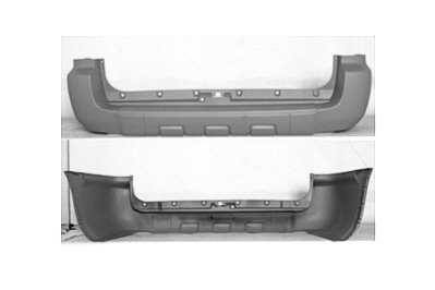 4RUNNER 06-09 Rear Cover Without TRAILER HITCH Prime