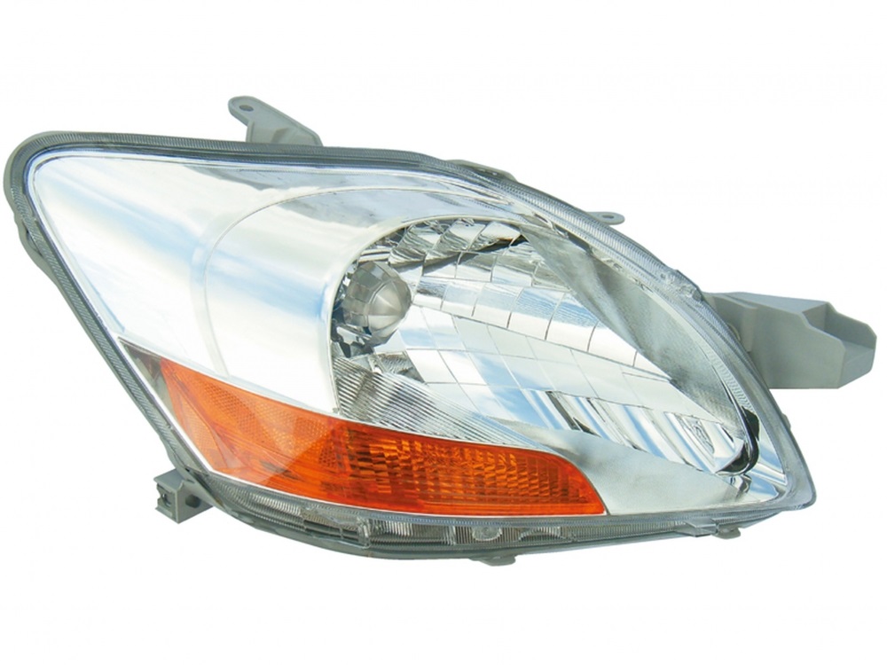 YARIS 07-11 Left Headlight Assembly Sedan Without SPORT Package NSF