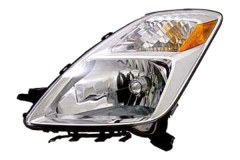 PRIUS 04-06 Left Headlight Assembly TO 04/11/05 Without HID