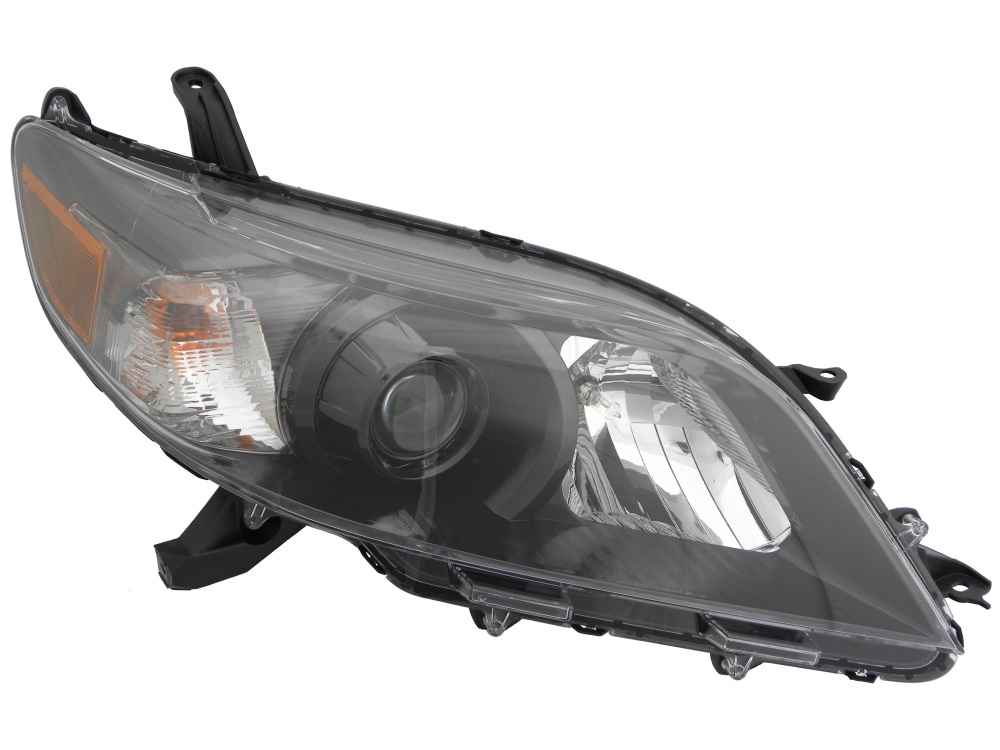 SIENNA 11-14 Right Headlight Assembly SE MODEL With Black BEZEL