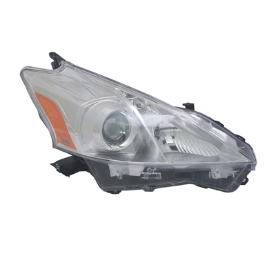 PRIUS V 12-14 Right Headlight Assembly HALOGEN NSF Exclude LED