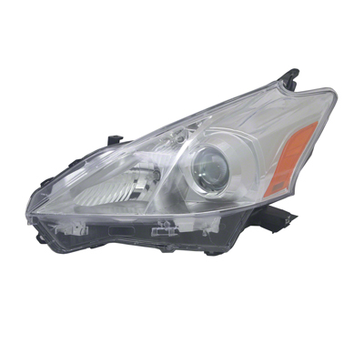 PRIUS V 12-14 Left Headlight Assembly HALOGEN NSF Exclude LED