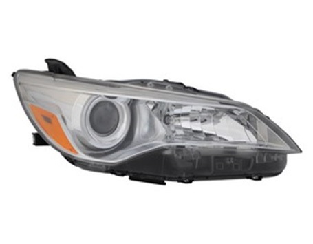 CAMRY 15-17 Right Headlight Assembly Without LED LE/XLE With Chrome