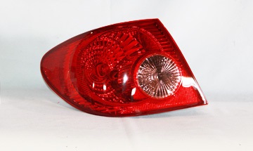 COROLLA 05-08 Left TAIL LAMP Assembly ON BODY