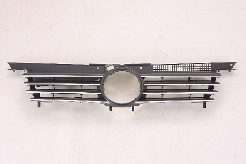 JETTA 99-05 GRILLE & FRAME Black With Chrome MOLDG