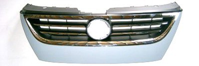 PASSAT CC 09-12 Grille Chrome/Gray With Chrome MOLD WO