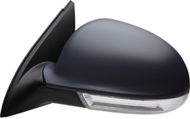 JETTA 05-10 Left Mirror Heated With SIGNAL LAMP Paint to match