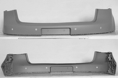 GTI/RABBIT 06-09 Rear Cover With Sensor Hole Prime