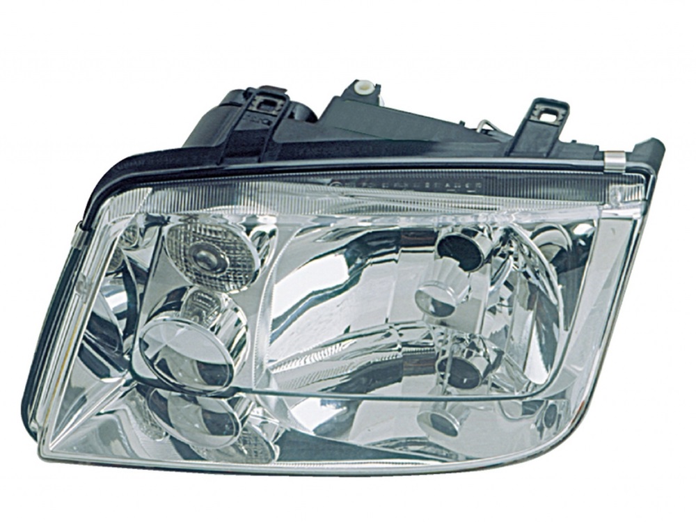 JETTA 99-02 Right Headlight Assembly Without FOG CLEAR OLD BOD