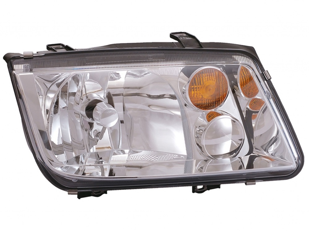 JETTA 02-05 Left Headlight Assembly Without FOG With AMBER LIGHT