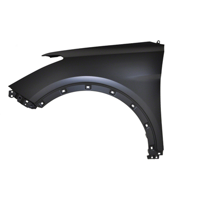 SANTA FE 13-17 Left FENDER With Molding HOLE GLS/LMT