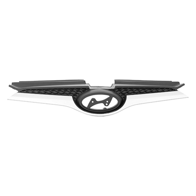 VELOSTER 12-16 Grille Gray With Chrome Molding Without TU