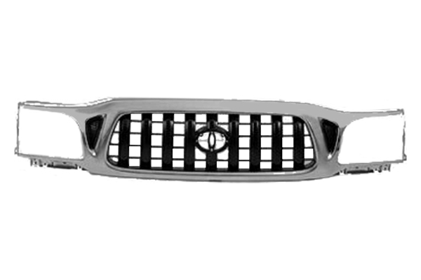 TACOMA 01-04 Grille Chrome/Black Without S RUNNER MODE