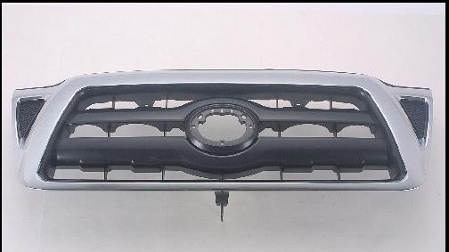 TACOMA 05-10 Grille Black With Chrome FRAME 2/4WD