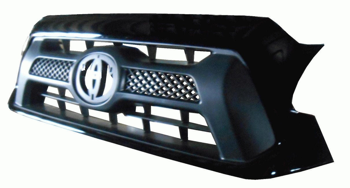 TACOMA 12-15 Grille DARK Gray With Black Molding