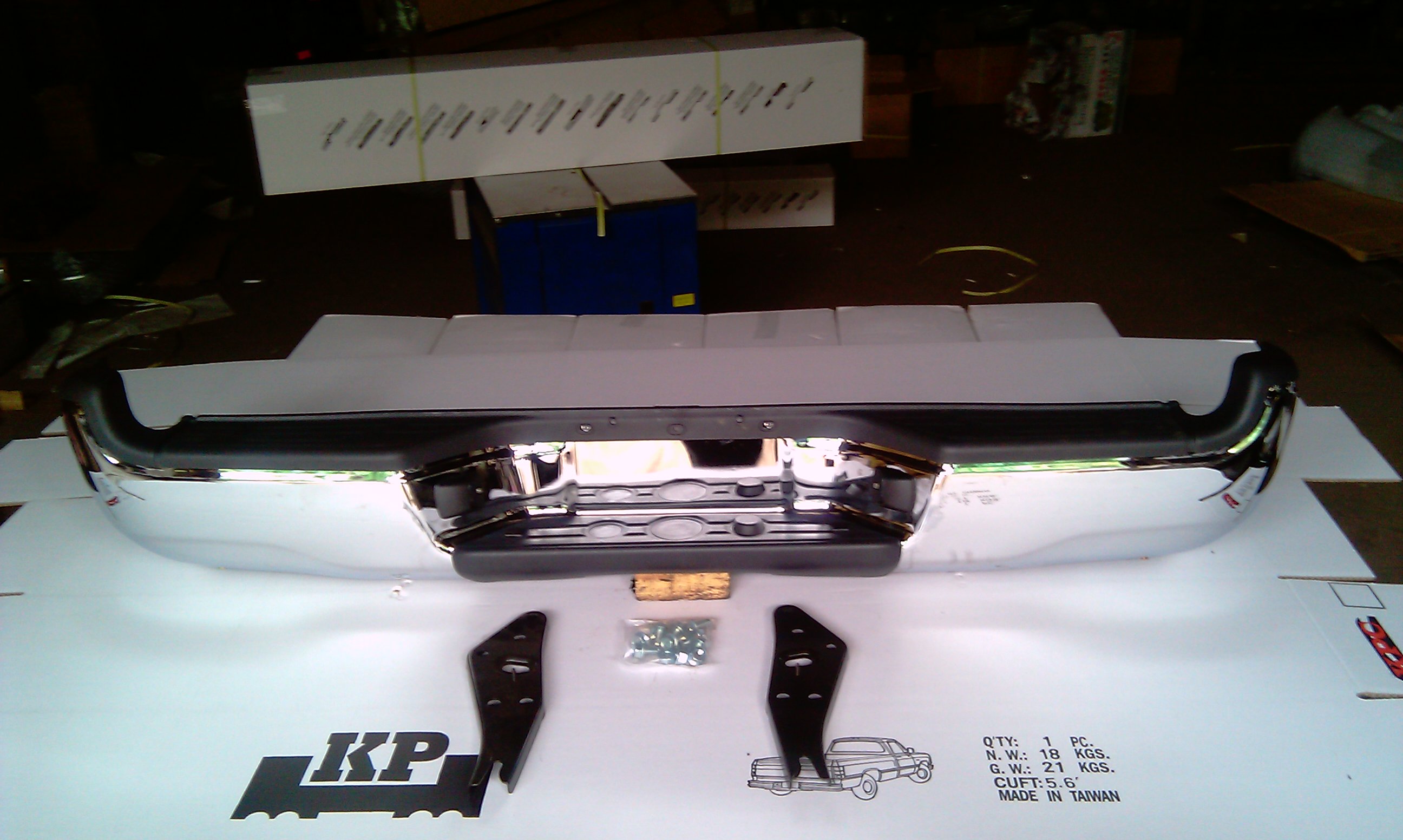 TACOMA 05-15 Rear Bumper Assembly Chrome