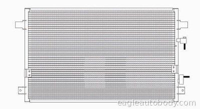 PACIFICA 04-06 AC CONDENSER*V6*3.5/3.8LT.ENG AC5807