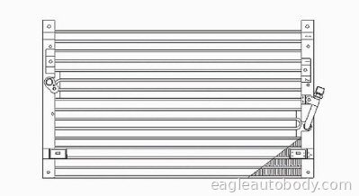 TACOMA 95-97 AC CONDENSER AC10401