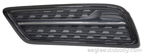 MDX 14-16 LT.FOG LAMP COVER*BLK*W/CHR STRIP 08022.12L