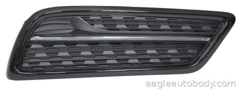 MDX 14-16 RT.FOG LAMP COVER*BLK*W/CHR STRIP 08022.12R