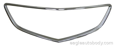 TLX 15-17 UPPER GRILLE SURROUND*CHR 08046-5
