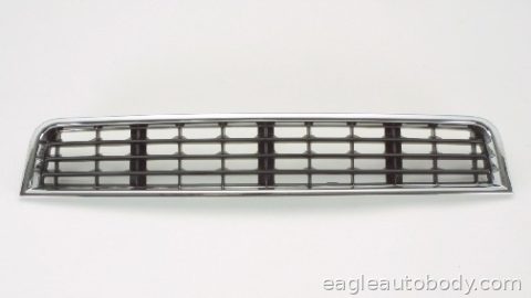 A4 04-05 FT LOWER GRILLE*CENTER; SATIN BLACK AU1036100